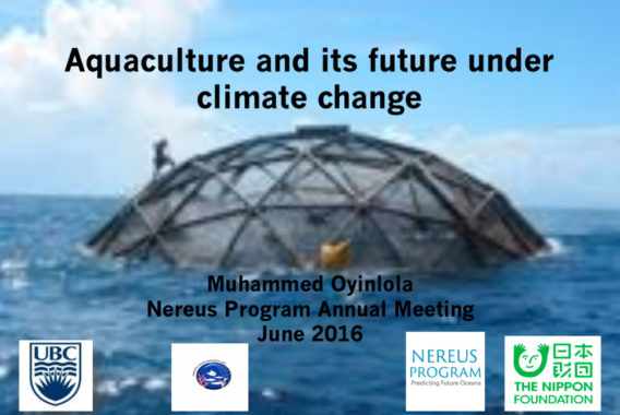 Aquaculture and its Future Under Climate Change